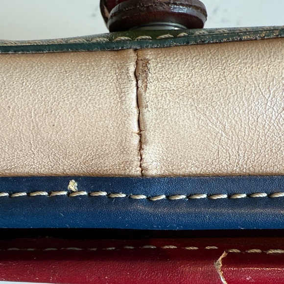 Vera Pelle Vintage Leather Small Crossbody Purse - Picture 14 of 14